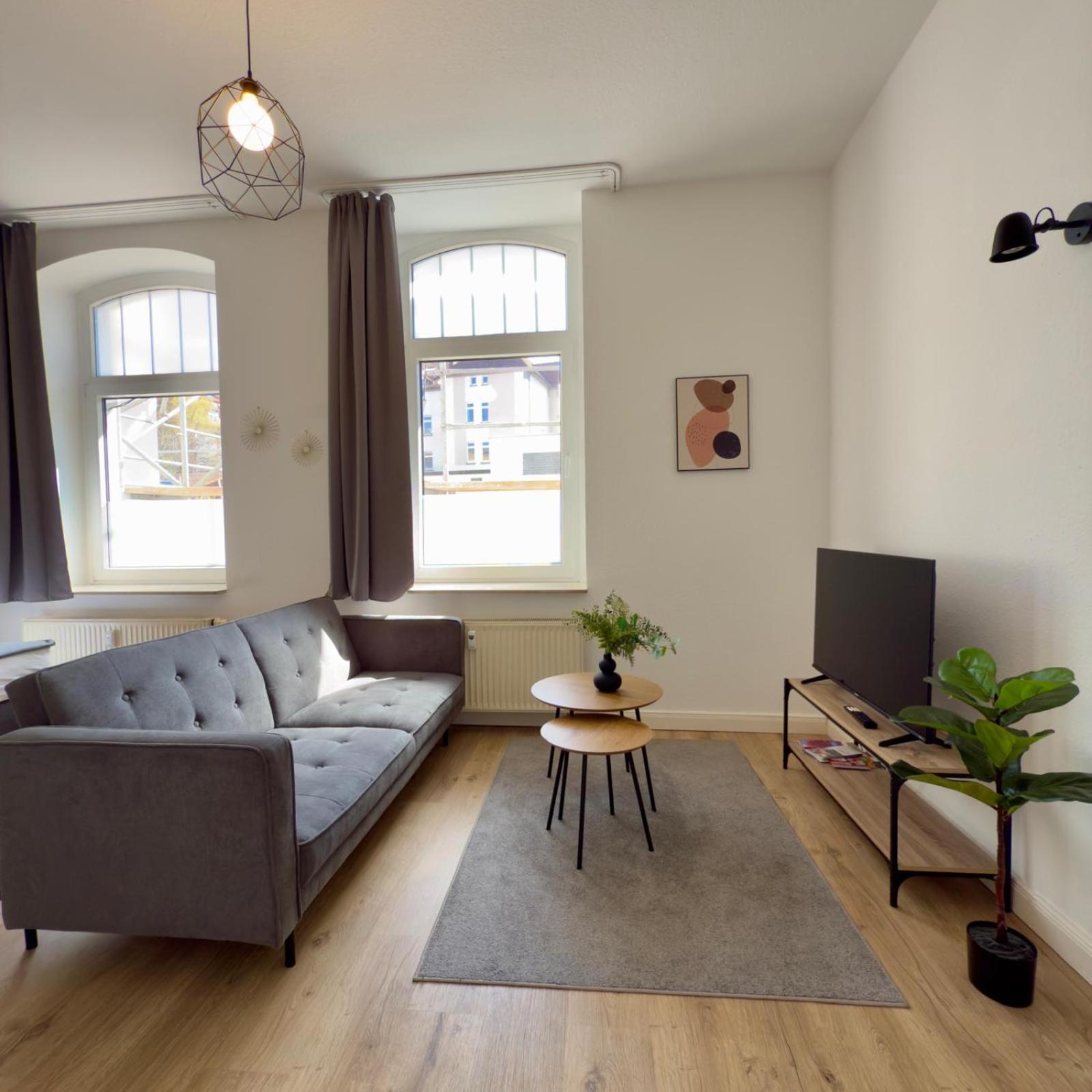 Raha Apartments - Modernes Studio-Apartment - Hbf - Gratis Parkplatz Erfurt Extérieur photo